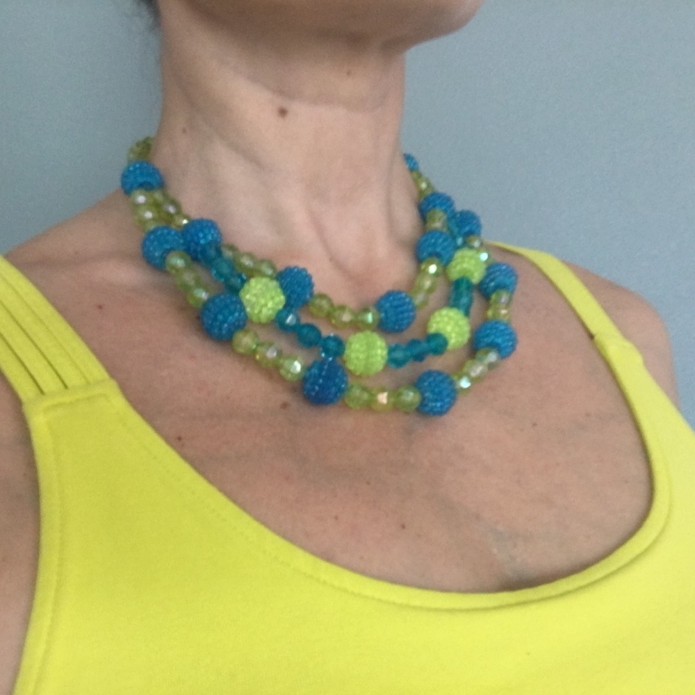 Blue & Green Necklace